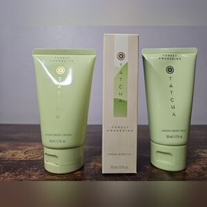 Tatcha Forest Awakening Hinoki Body Care Trio Travel size